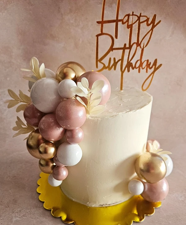 Layer Cake au chocolat blanc